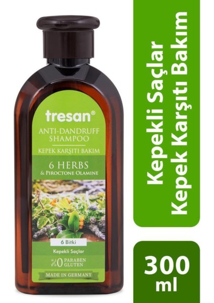 6 Bitki KepekBakım Şampuanı 300 ml