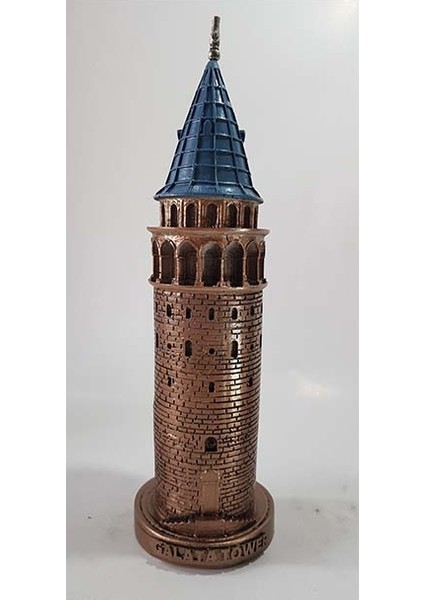 Galata Kulesi Biblo Bronz Küçük 23CM