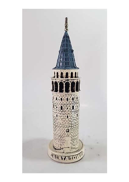 Galata Kulesi Biblo Bej Küçük 23CM