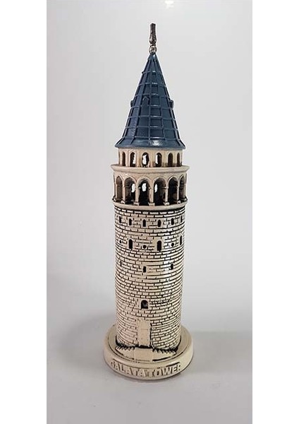 Galata Kulesi Biblo Bej Orta 29CM