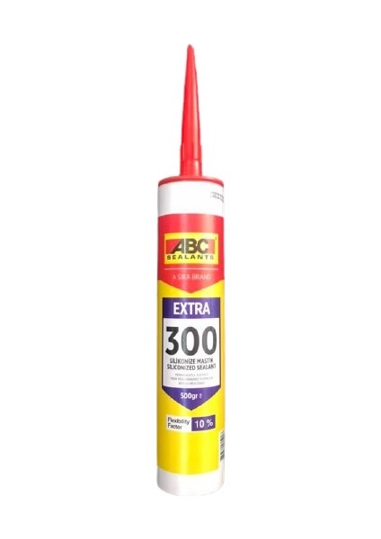 Abc Sealants Silikonize Mastik 500gr Gri