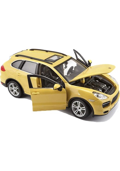 1:24 Porsche Cayenne Turbo Plus Sarı Model Araba fiyatları