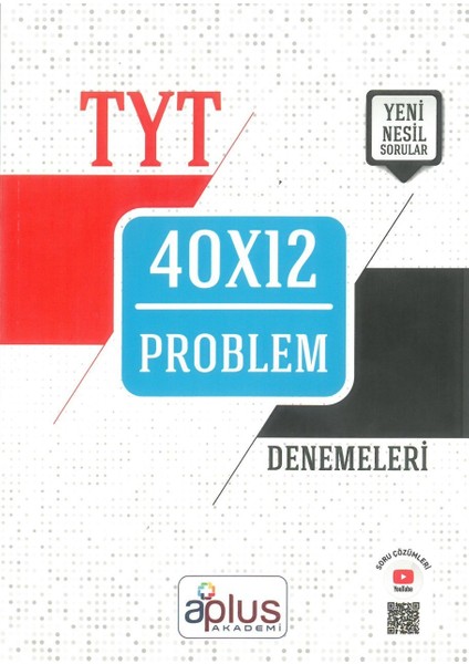 Akademi TYT Problemler 40x12 Deneme