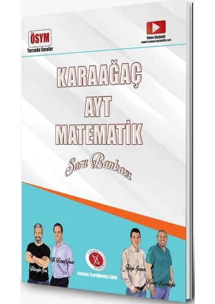 Karaağaç Yayınları AYT Matematik Soru Bankası