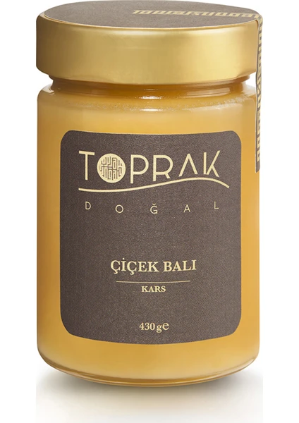 Toprak Doğal Çiçek Balı 430 gr - Kars