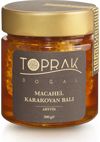 Toprak Doğal Karakovan Balı 300 gr - Macahel