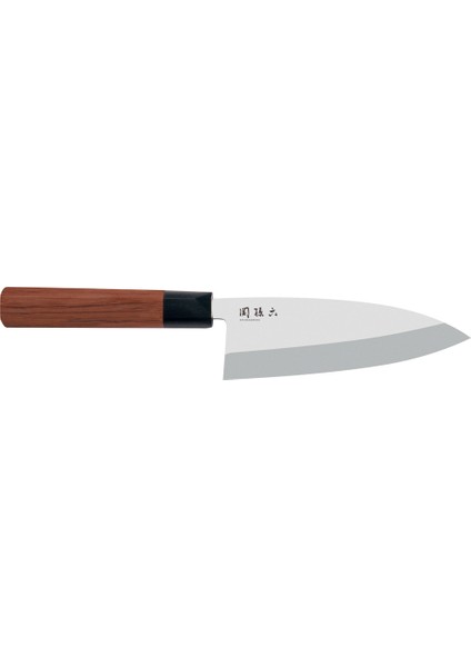 Seki Magoroku Red Wood Deba Şef Bıçağı MGR155D