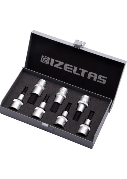 Izeltaş 1/2 Lokmalı Allen Uç Takımı 60MM 7'li