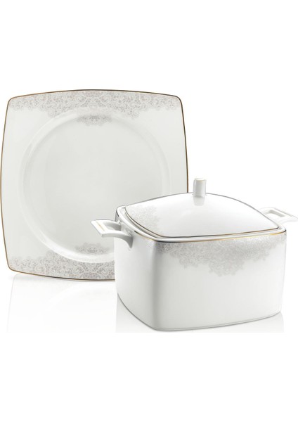 Platz 60 Parça Altın Yemek Takımı