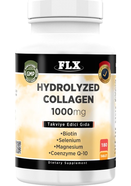 Hidrolize Collagen Coenzyme Biotin Selenium Magnezyum 180 Tablet