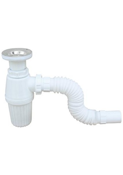 Taslı Körüklü Lavabo Sifonu