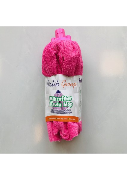 Birlik Grup Mikrofiber Havlu Mop Kırmızı