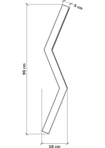 Hegza Lighting Gabbıano ( Beyaz Kasa, Sarı Işık ) Ledli Modern Avize