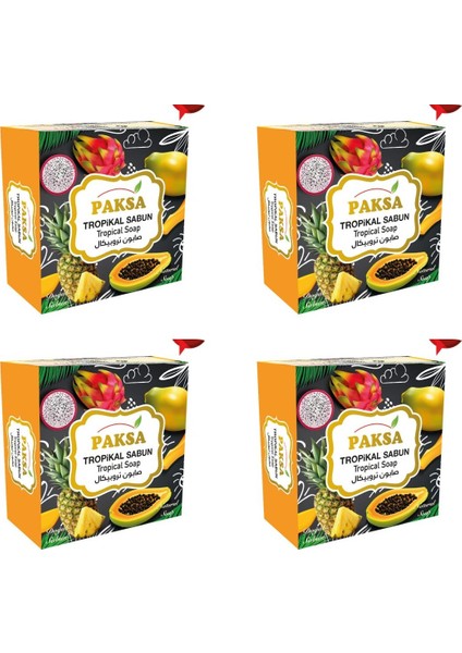 Doğal Tropikal Sabunu 4x125 gr