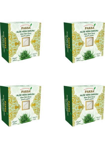 Doğal Aloe Vera Sabunu 4x125 gr