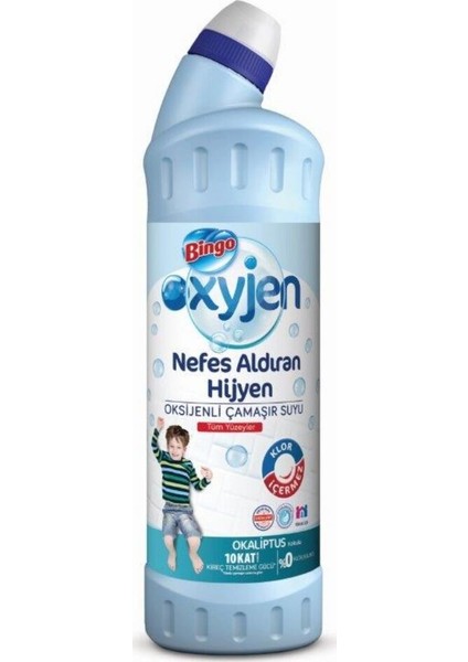 Oksijen Çamaşır Suyu Okaliptus 750 ml