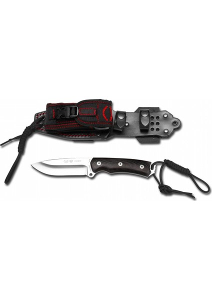 140-MK Chaman Mikarta Sap Bıçak Survival Kit