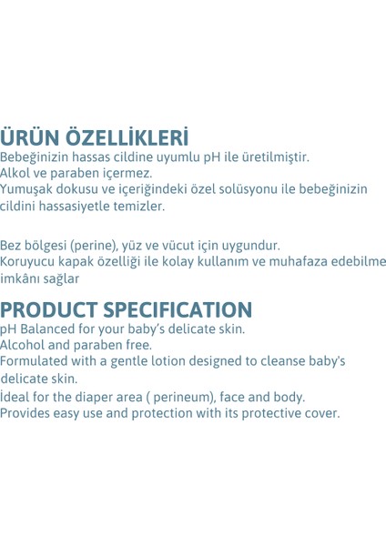Natural Care Islak Mendil 24 Paket 2160 Yaprak