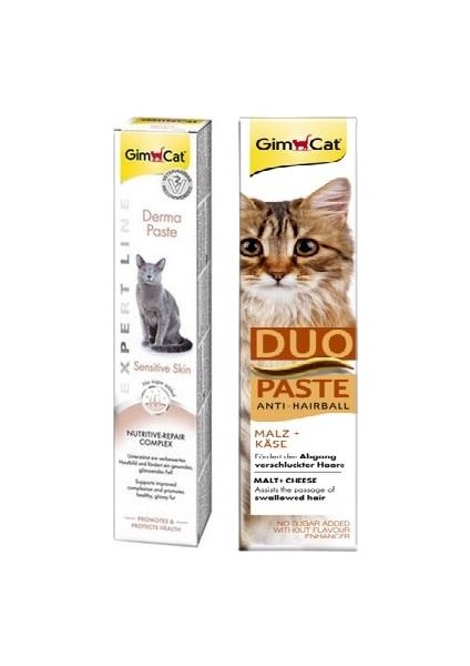 Derma Paste 50 gr + 50 gr Malt Peynir Kedi Macunu