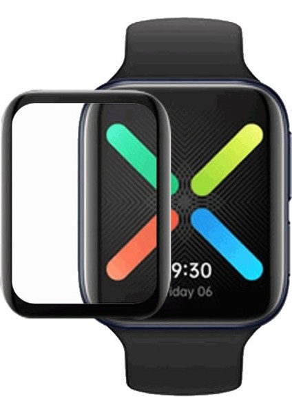 Oppo Watch 41 mm Fiber Nano Ekran Koruma Şeffaf