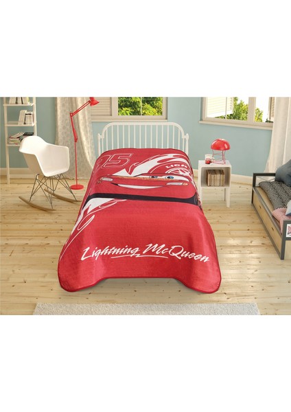 Lisanslı Disney Cars Lightning MC Battaniye