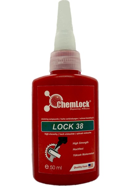 Civata Sabitleyici Lock 38 Çok Yüksek Mukavemetli Kenetleyici