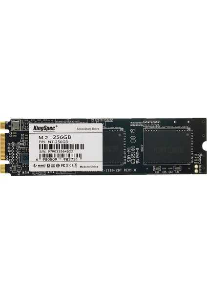 NT-256 256GB M.2 SSD 2280 Sata Iıı 550 Mb/s - 520 Mb/s SSD