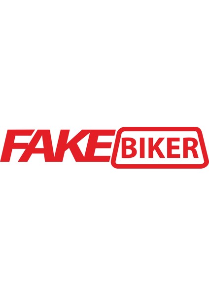 Fake Bıker Sticker 00382