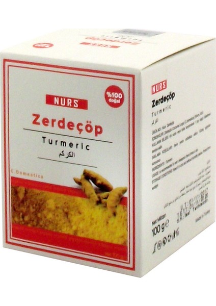 Zerdeçöp Tohumu 100 gr (Cam Kavanoz)