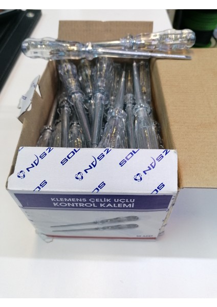 Kontrol Kalemi Çelik Uçlu 10 Adet
