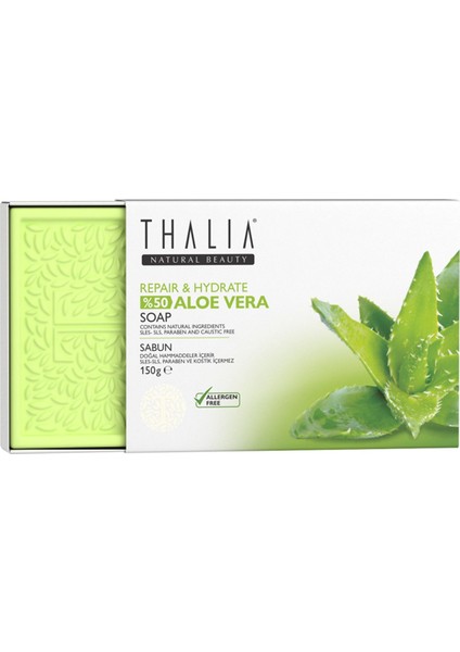 Thalia Doğal Aloe Vera Sabunu 75 gr x 2 Adet