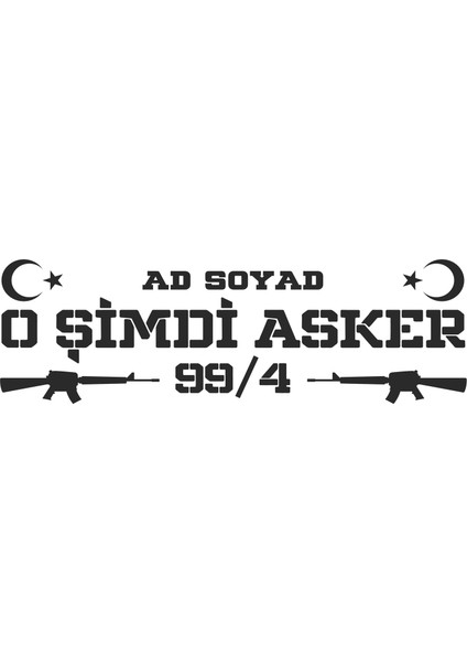 O Şimdi Asker Sticker 00422