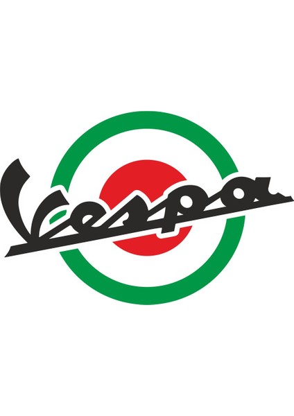 Vespa Logo Sticker 00399