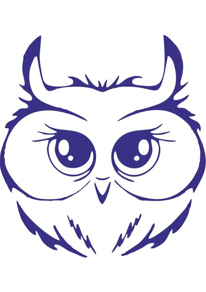 Baykuş Sticker 00427