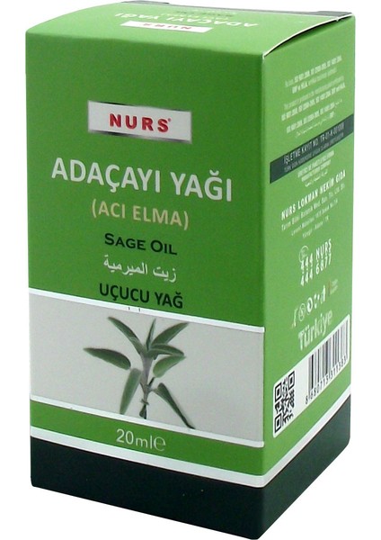 Adaçayı (Acı Elma) Yağı 20 ml