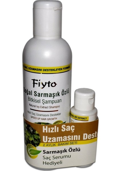 Sarmaşık Özlü Şampuan 500 ml + 75 ml Saç Serumu Hediyeli