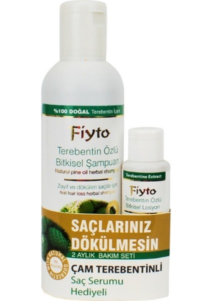 Çam Terebentin Özlü Şampuan 500 ml + 75 ml Saç Serumu