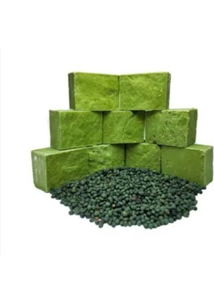 El Yapımı Doğal Yeşil Bıttım Sabunu (Menengiç Sabunu) 1 kg