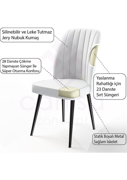 Concept Platinum Serisi Geniş Oturum Alanlı 1.sınıf Sandalye Ayaklar Siyah