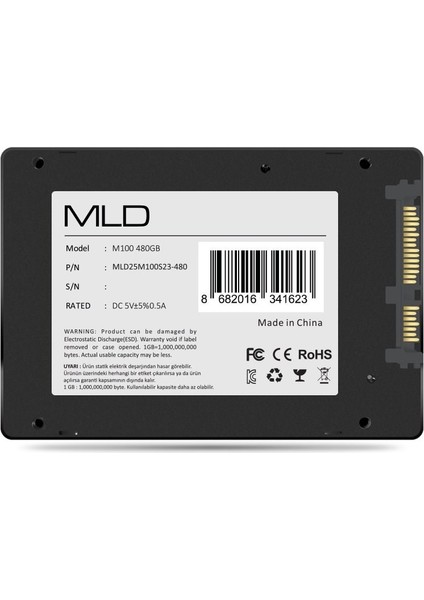 M100 480GB 535MB-505MB Sata3 SSD