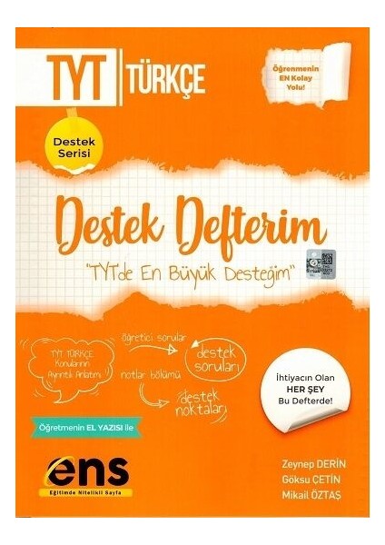 TYT Türkçe Destek Defterim - Göksu Çetin