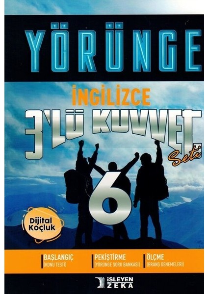 6. Sınıf İngilizce 3'lü Kuvvet Yörünge Serisi Seti