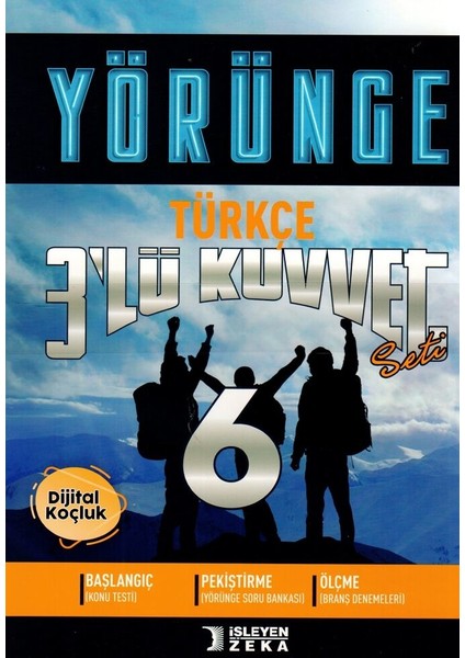 6. Sınıf Türkçe 3'lü Kuvvet Yörünge Serisi Seti