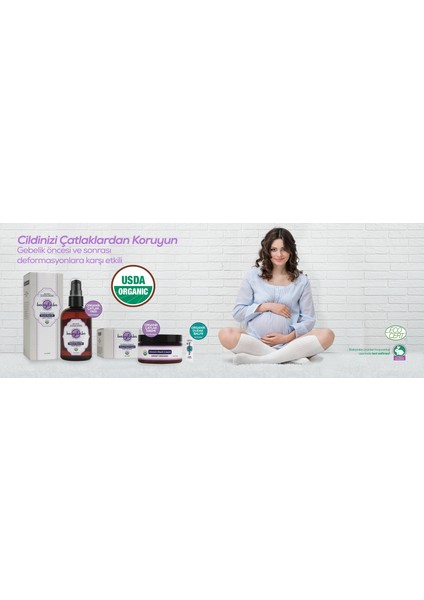 Organik Çatlak Yağı 120 ml