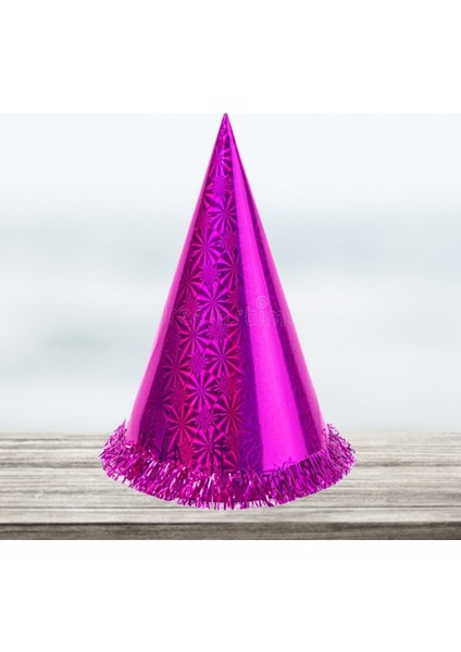 Hologram Karton Şapka 32 cm
