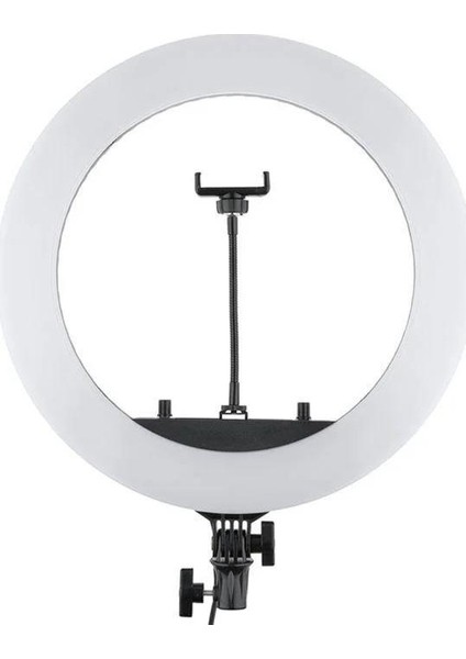 Ring Light LED 5500 Kw 18 Inch Makyaj Çekimleri Makeup Çekimleri Sac Çekimleri stand