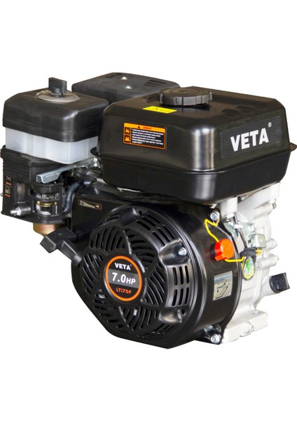 Benzinli Motor 7hp Çapa Tip Kamalı