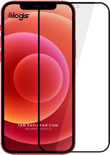 Apple iPhone 12 Mini (5.4'') Tam Kaplayan 5d Ekran Koruyucu Cam