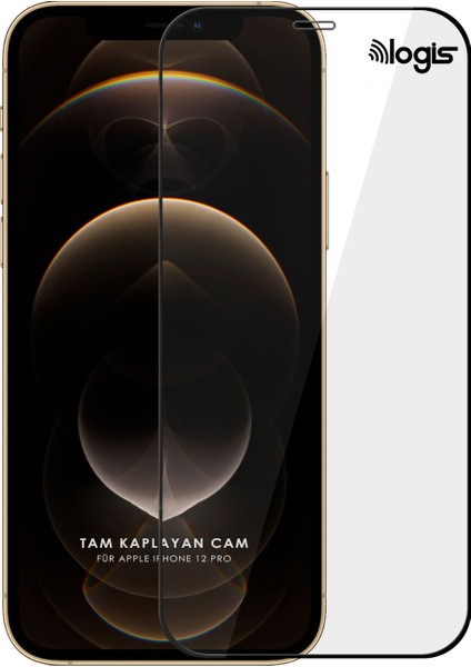 Apple iPhone 12 Pro Max (6.7'') Tam Kaplayan 5d Ekran Koruyucu Cam