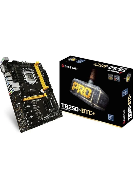 TB250-BTC+ Intel B250 2400 MHz DDR4 Soket 1151 ATX Anakart